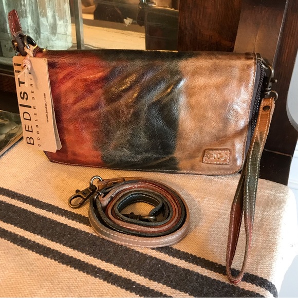 Bed Stu Bags Nwt Bed Stu Templeton Ii Cool Sangria Crossbody Wallet